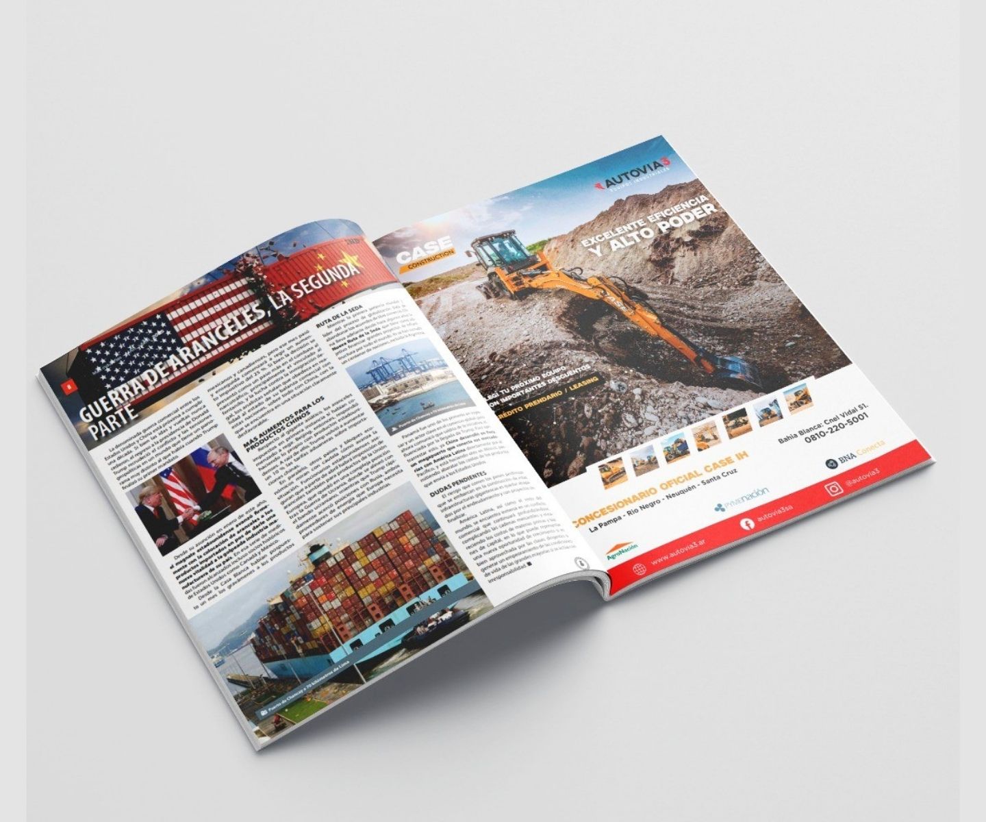 Proyecto Autovía — diseño editorial