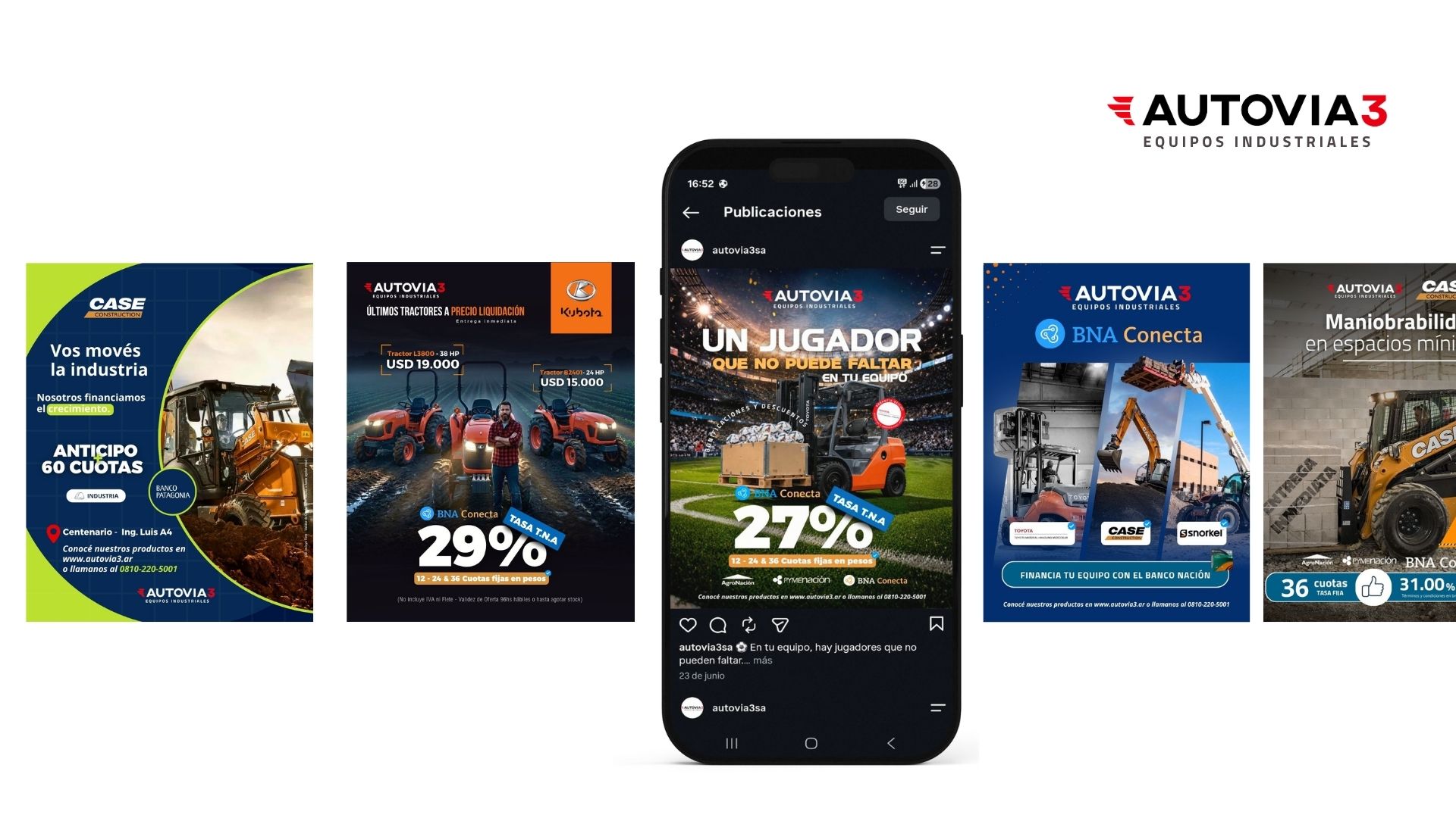 Portfolio de redes sociales de MH